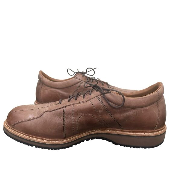 Allen Edmonds VOYAGER Oxford Walking Shoe Sz 11 D Brown Premium Leather USA EUC - Picture 8 of 11